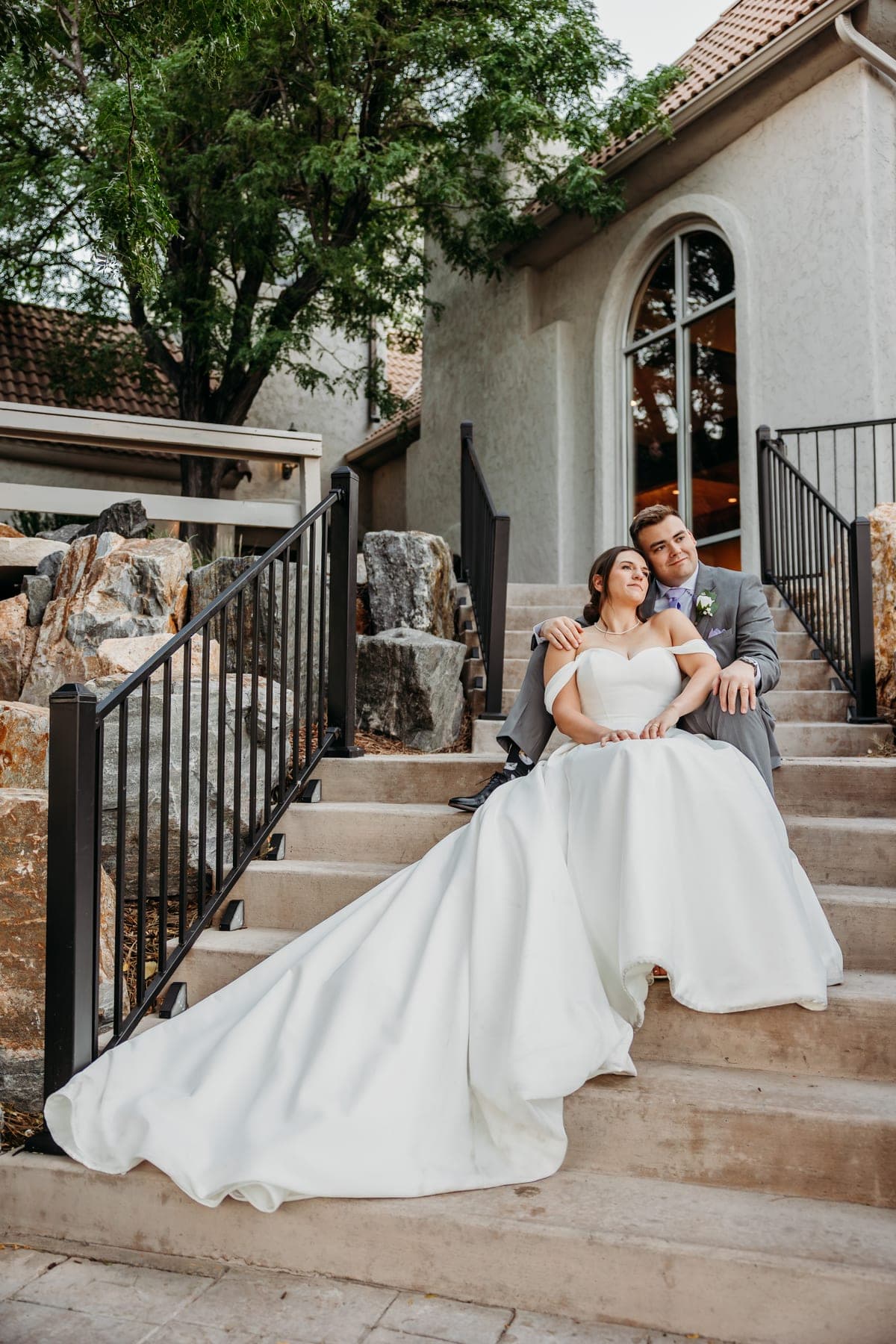 The Classic Wedding Day — intimate couple portrait by Karismatic Photos