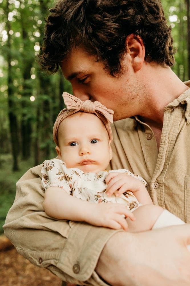 Outdoor family portrait session Colorado mountains