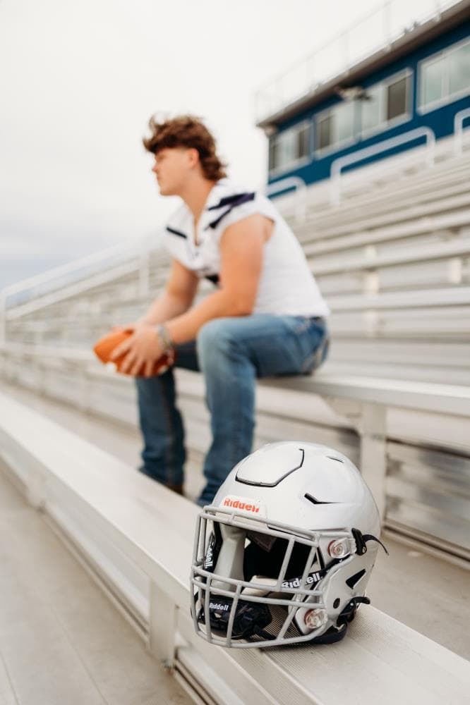 Senior portrait session authentic personality Fort Collins CO