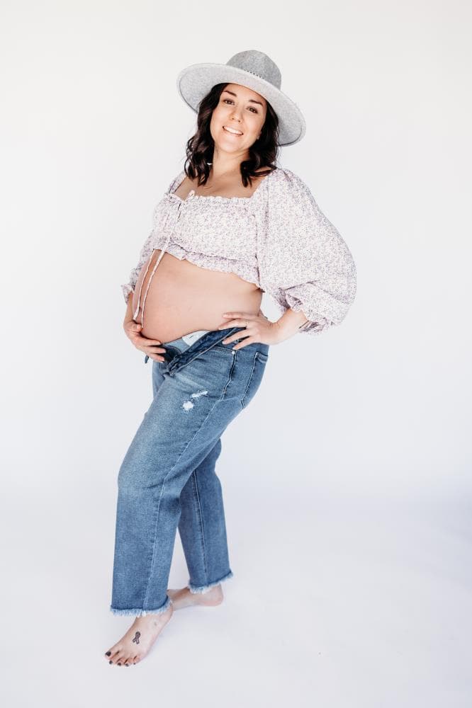 Family studio portraits controlled lighting Colorado photographer