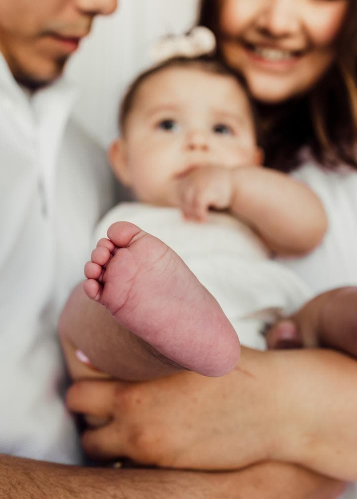 Family studio portraits controlled lighting Colorado photographer